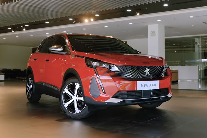 Giá lăn bánh Peugeot 3008 2021 vừa trình làng tại Việt Nam