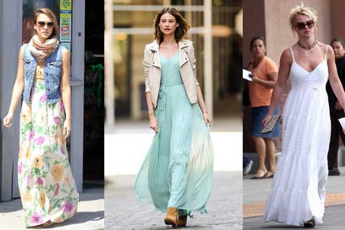 Diện váy dài thế nào cho đẹp?