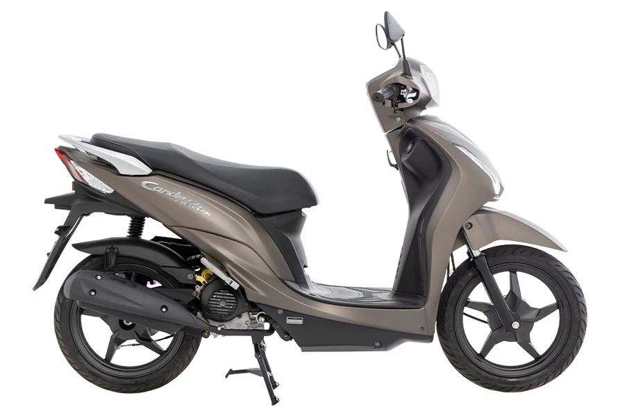 Kymco Candy Hermosa 50 màu nâu bạc.