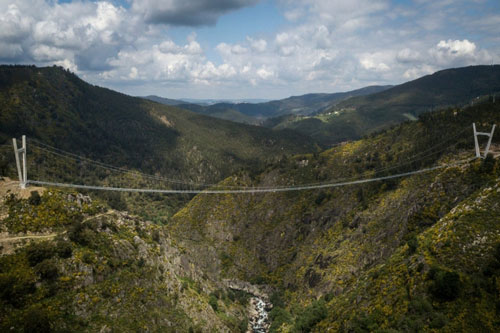 Cầu đi bộ cheo leo trở thành điểm đến hấp dẫn