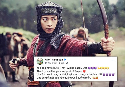 Ngô Thanh Vân xác nhận trở lại "bom tấn" Hollywood "khủng"