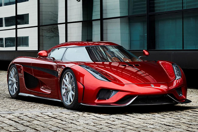 Top 10 xe hybrid nhanh nhất trong lịch sử: Koenigsegg Regera đầu bảng