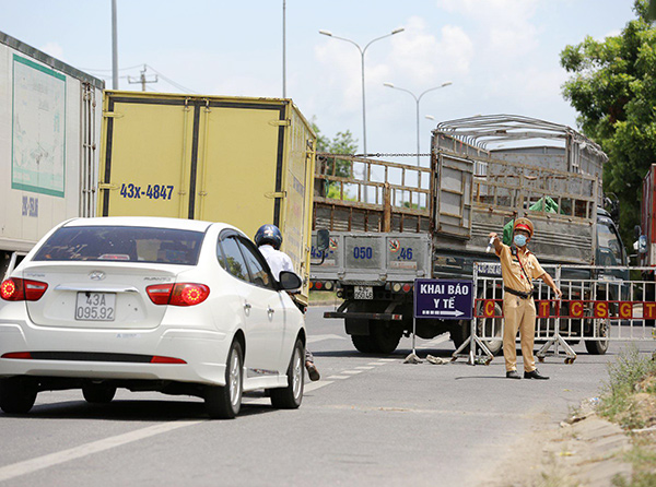 Đà Nẵng lập thêm 4 chốt kiểm soát dịch ở cửa ngõ thành phố