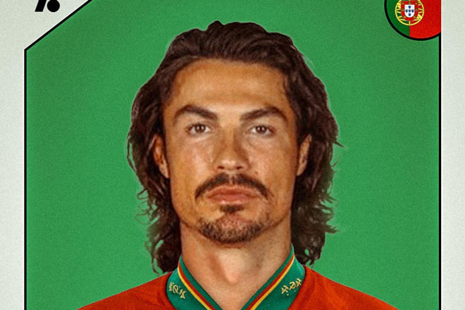 Ronaldo, Mbappe và dàn sao EURO gây cười cực mạnh với ngoại hình xưa cũ