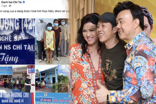 Hoá ra giữa lùm xùm, NS Hoài Linh vẫn âm thầm làm việc này, vợ cố NS Chí Tài vừa công khai hàng loạt hình ảnh rõ ràng