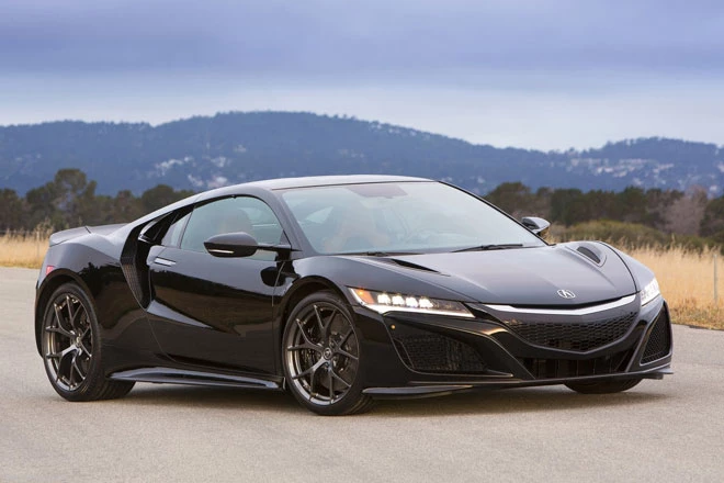 9. Acura NSX 2016 (vận tốc tối đa: 307 km/h).