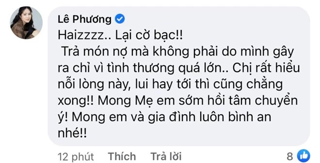 Hari Won và dàn sao đau lòng, Lê Phương bức xúc ra mặt trước vụ Trương Mỹ Nhân quyết “cắt đứt” quan hệ vì mẹ ruột nợ nần! - Ảnh 4.