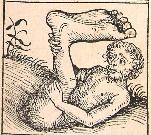 Monopod – Truyền thuyết về người lùn chỉ có một chân giữa đầy bí ẩn trong sách cổ - Ảnh 1.