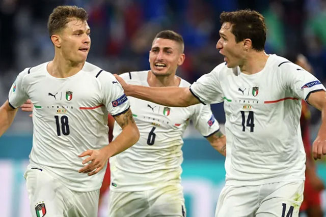 Hạ thuyết phục Bỉ, Italia gặp Tây Ban Nha ở bán kết EURO 2020