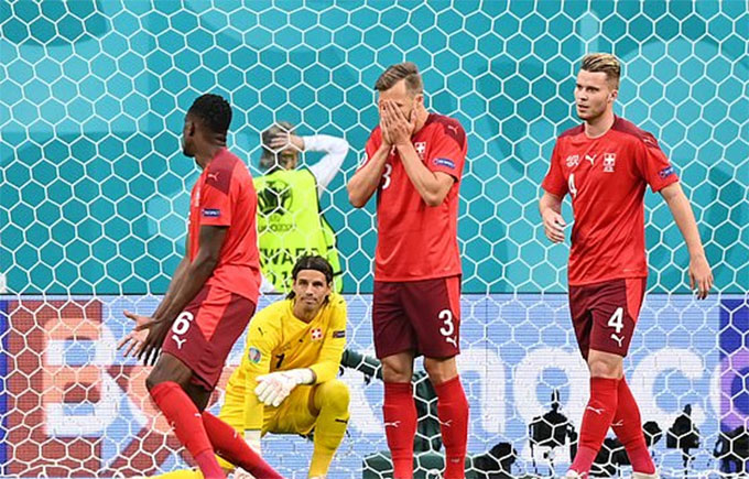 Điểm nhấn Thụy Sỹ vs Tây Ban Nha: Bò tót lộ tử huyệt