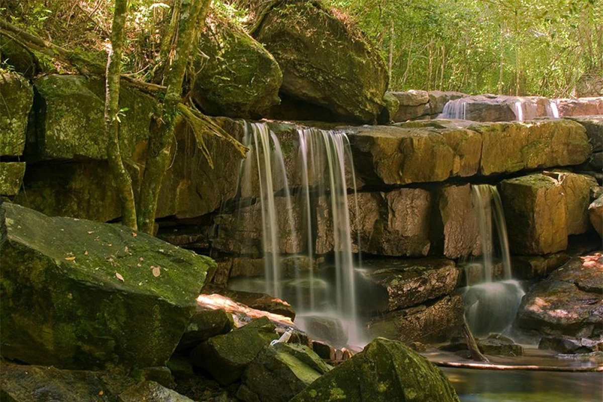 Những thác nước trong Vườn quốc gia Phú Quốc (Andreas Rose / Alamy Stock Photo)