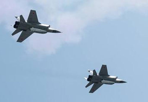 Nga cho MiG-31K mang Kinzhal diệt kẻ thù ngoài khơi Syria