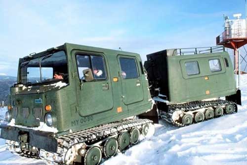 Tranh giành Bắc Cực, Mỹ cấp tốc phát triển xe đa địa hình khí hậu lạnh