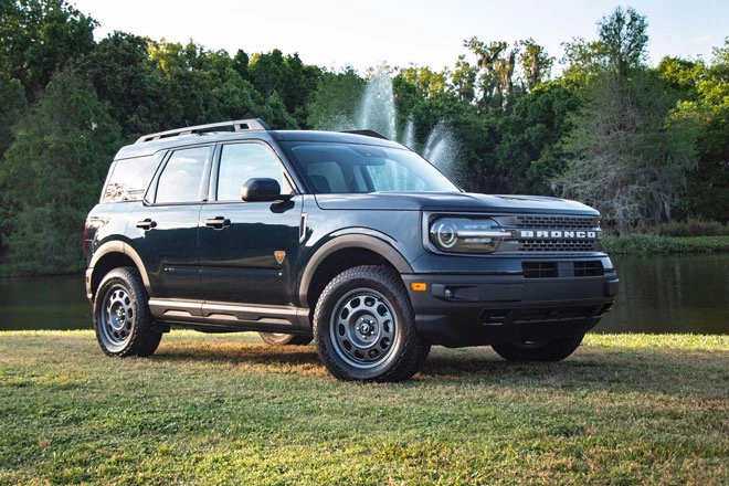 7. Ford Bronco Sport 2021 (dung tích khoang hành lý khi gập hàng ghế sau: 1.846 lít).