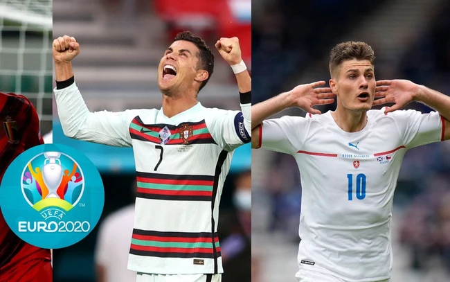 Schick sánh ngang Ronaldo trong cuộc đua Vua phá lưới EURO 2020