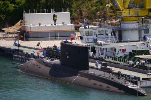 Ngư lôi Nga bám đuôi chiến hạm tấn công ở Biển Đen