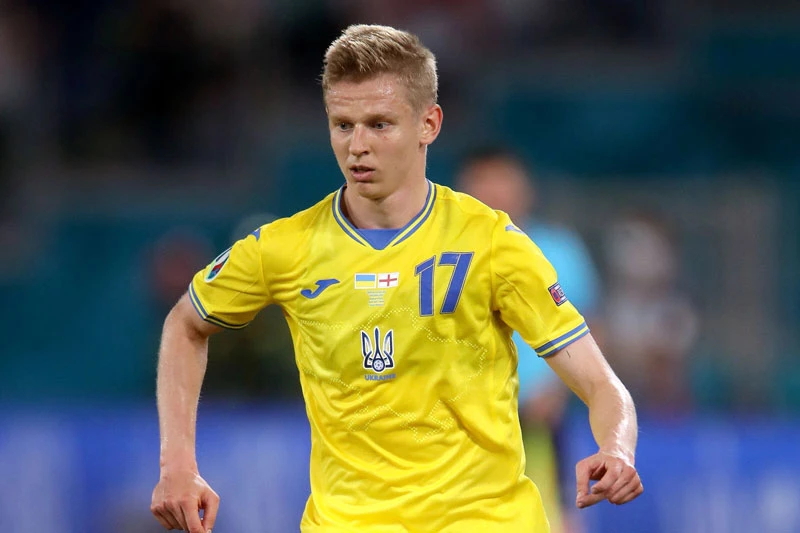 6. Oleksandr Zinchenko (Ukraine, tổng quãng đường di chuyển trên sân: 53,9 km).