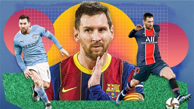 Messi có thể đầu quân cho Man City hoặc PSG nếu không gia hạn với Barca
