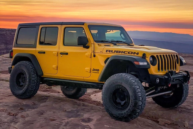 Jeep Wrangler Rubicon.