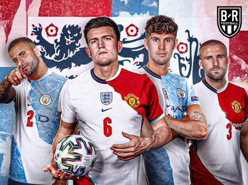 Biếm họa 24h: MU và Man City tạo nên 'lá chắn thép' cho ĐT Anh