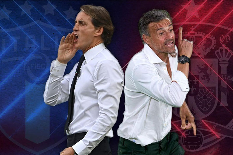 HLV Mancini và Enrique nói gì trước trận bán kết EURO 2020?