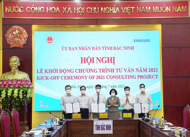 Samsung khởi động dự án tư vấn cải tiến doanh nghiệp tại Bắc Ninh