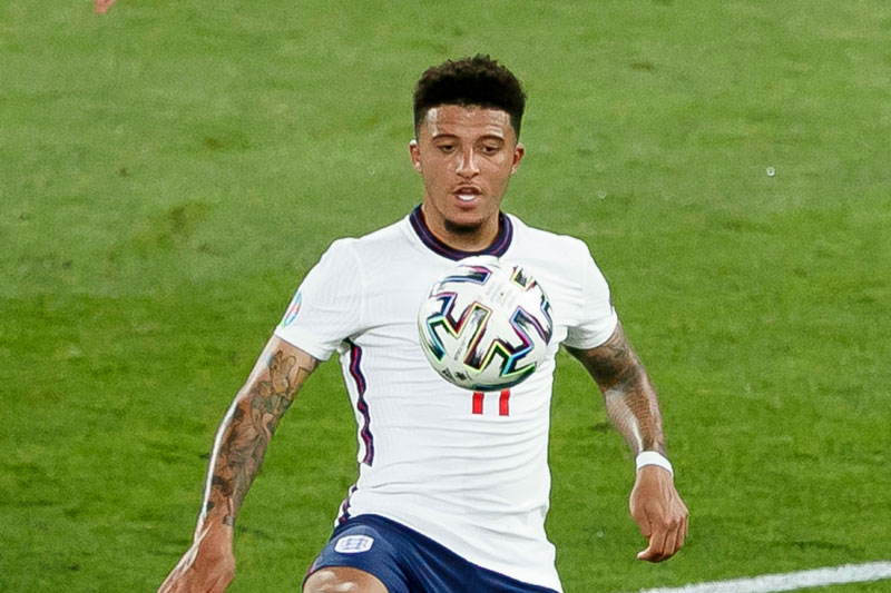 Đội hình dự kiến trận Anh vs Đan Mạch: Saka đẩy Sancho lên ghế dự bị?