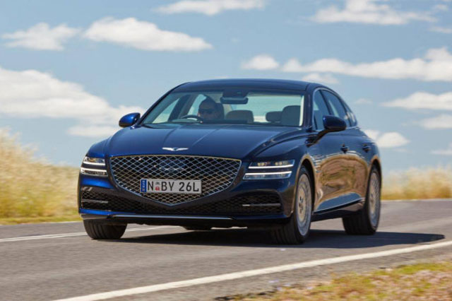 Genesis G80 2021 thêm động cơ diesel, giá 1,54 tỷ đồng, cạnh tranh với Mercedes-Benz E-Class