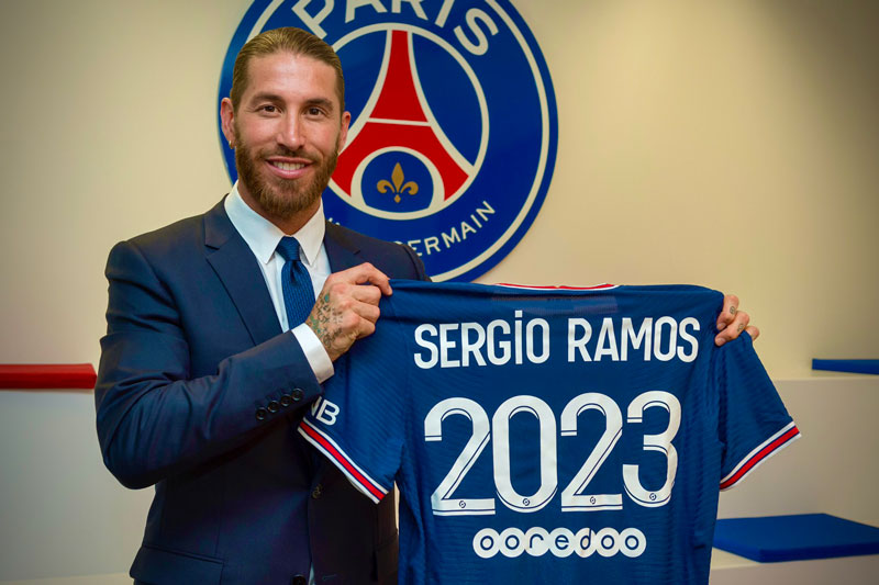 CHÍNH THỨC: PSG chiêu mộ thành công Sergio Ramos