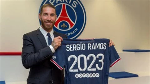 PSG chiêu mộ thành công Sergio Ramos