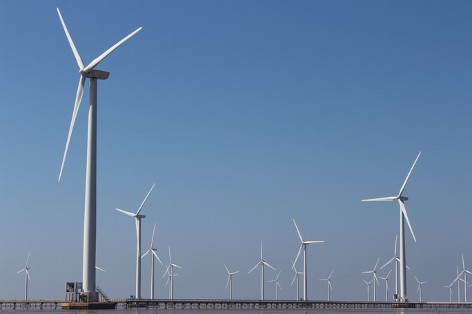 CLIP: Nhà máy điện gió hơn 5.000 tỉ đồng ở Bạc Liêu bước đầu đi vào hoạt động