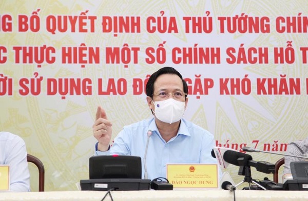 Bộ trưởng Đào Ngọc Dung: Gói hỗ trợ 26.000 tỷ không còn rào cản về thủ tục