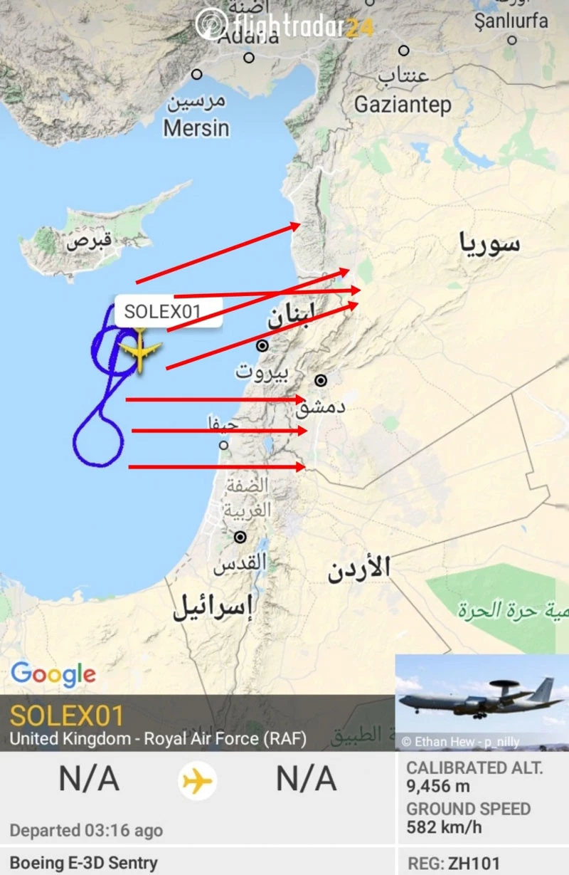 Ảnh: Flightradar24.