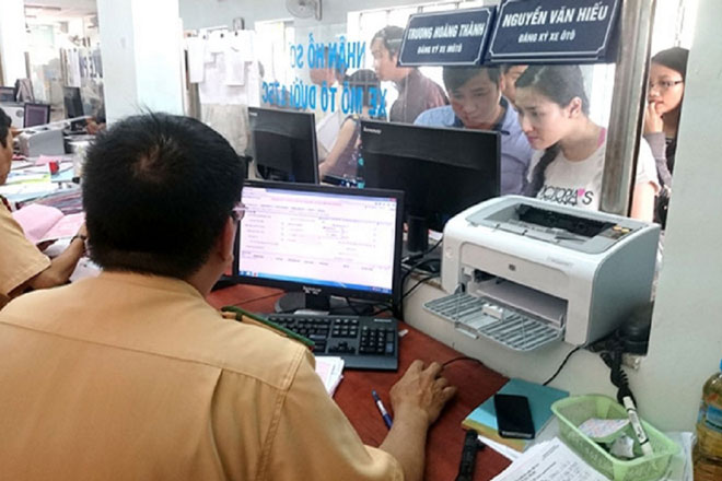 Thời gian cấp lại giấy đăng ký xe bị mất là bao nhiêu ngày?