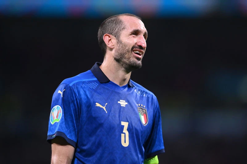 Trung vệ: Giorgio Chiellini (Italia).