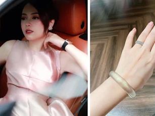 Khoe chiếc vòng hơn 2 tỷ đồng được mẹ đẻ tặng 20 năm trước, Hằng Túi bị dân mạng xúm vào mỉa mai "chém gió"