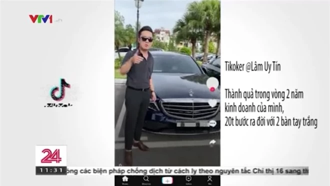 VTV cà khịa vụ sàn giao dịch ngoại hối lừa đảo, BTV diễn sâu thành TikToker chuyên khoe của để lùa gà - Ảnh 1.