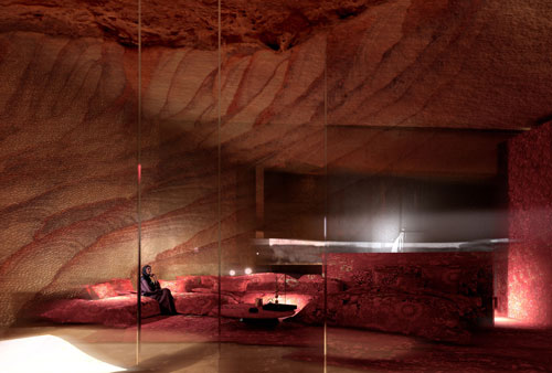 Ngắm resort chạm khắc tinh xảo ẩn mình giữa lòng sa mạc