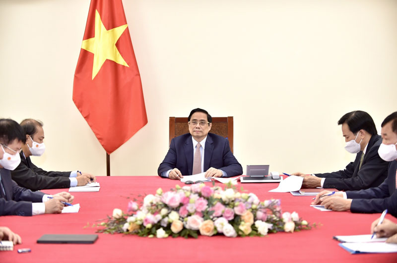 Thủ tướng Phạm Minh Chính điện đàm với Thủ tướng Ấn Độ