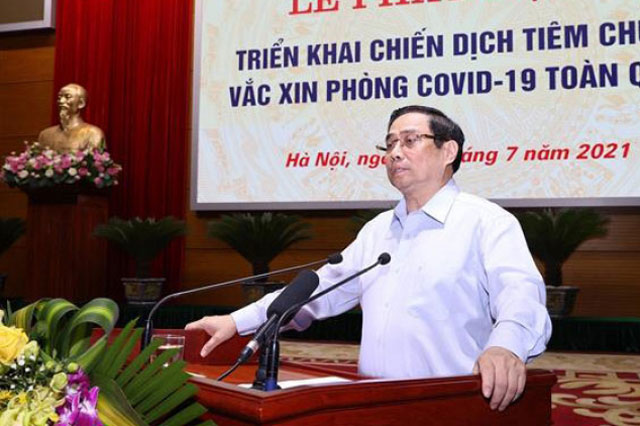 Thủ tướng phát động chiến dịch tiêm chủng vaccine phòng Covid-19 toàn quốc