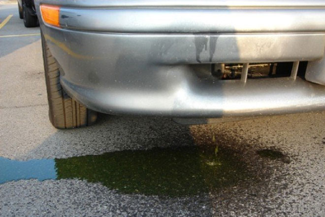 Lí do phổ biến dẫn tới rò rỉ nước dưới gầm xe