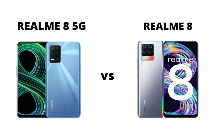 Chênh nhau 700.000 đồng, chọn Realme 8 hay Realme 8 5G?