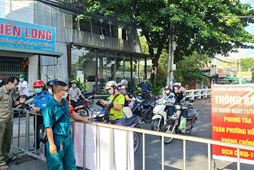 Phong tỏa hơn 50.000 hộ dân TP. Biên Hòa; đóng cửa chợ đầu mối Dầu Giây