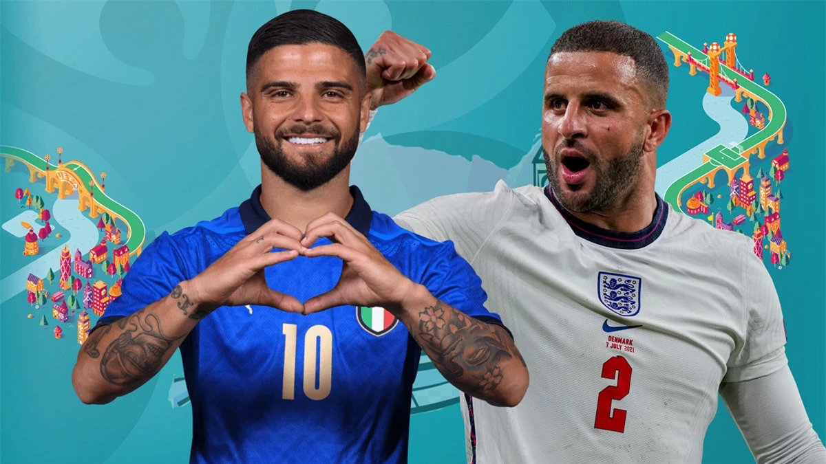 Italy vs Anh: 4 điểm nóng quyết định chung kết EURO 2020