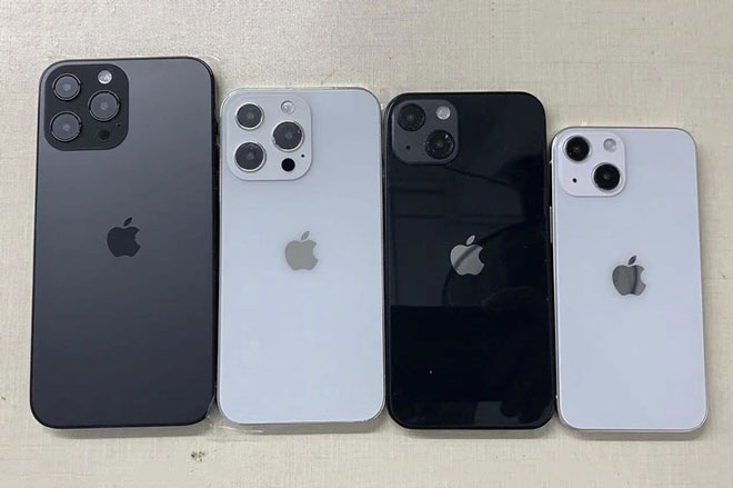 Hé lộ hình ảnh iPhone 13 Series