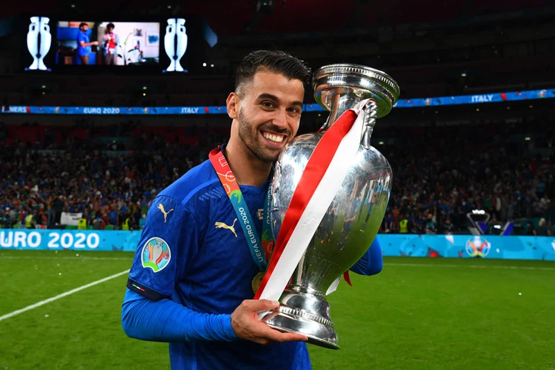 Hậu vệ phải: Leonardo Spinazzola (Italia).