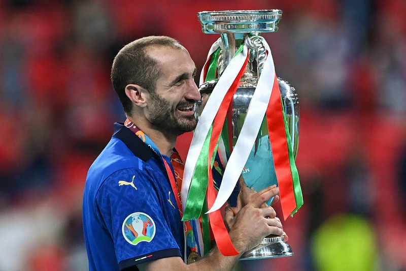 Trung vệ: Giorgio Chiellini (Italia).