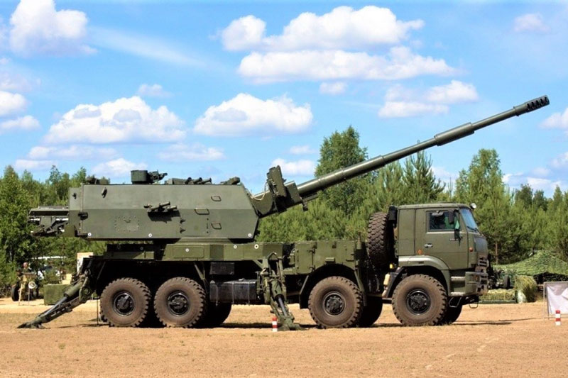 Nga “bánh lốp hóa” pháo tự hành Coalition and Malva