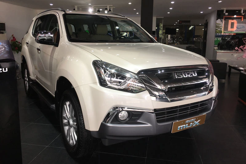 2. Isuzu mu-X (doanh số: 2 chiếc). Ảnh: Isuzu Hà Đông.