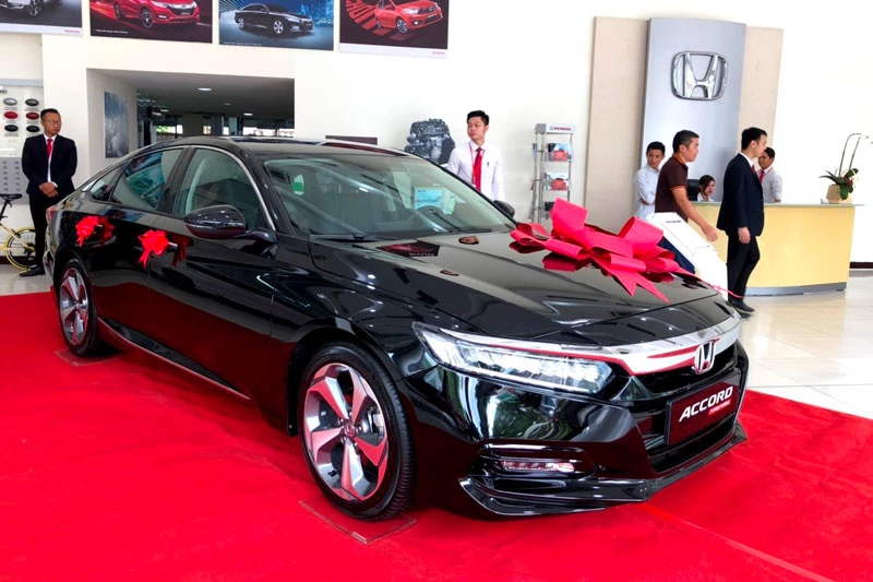 3. Honda Accord (doanh số: 4 chiếc). Ảnh: Honda Ôtô Cộng Hòa.